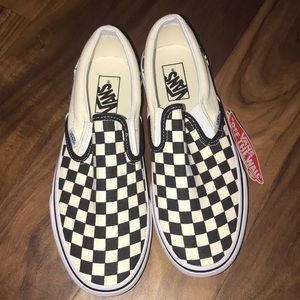 Checkered Vans